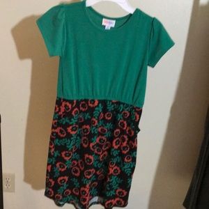 EUC LuLaRoe Mae dress (girls)
